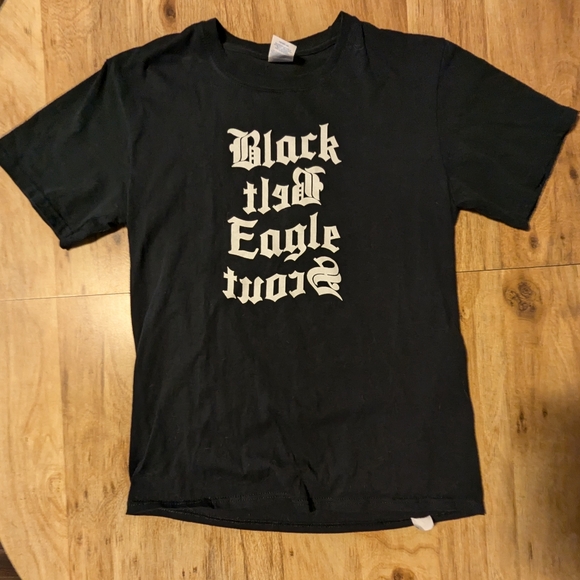 Black Belt Eagle Scout band tee (youth XL) - Picture 1 of 3